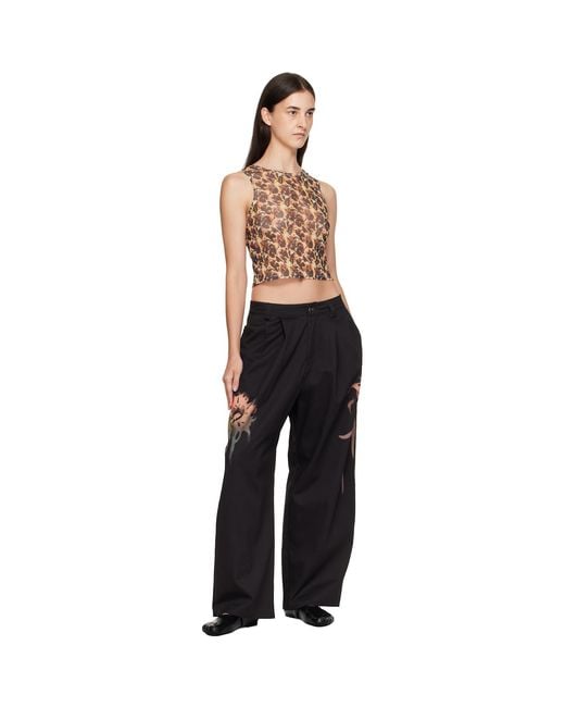 Collina Strada Black Dachi Cardio Top