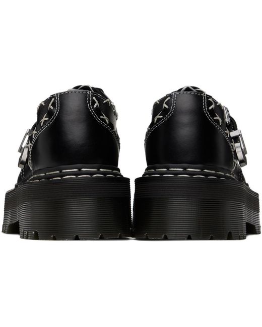 Chaussures à boucle gothic americana noires à plateforme Dr. Martens pour homme en coloris Black