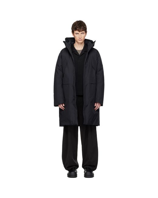 Veilance Black Sorin Down Parka for men