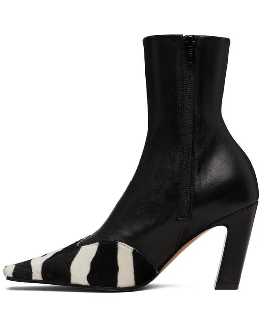 Khaite Black Nevada Stretch High Boots