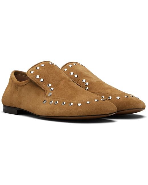 Wales Bonner Black Tan Dakar Loafers for men