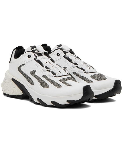 Salomon Black White & Gray Speedverse Prg Sneakers for men