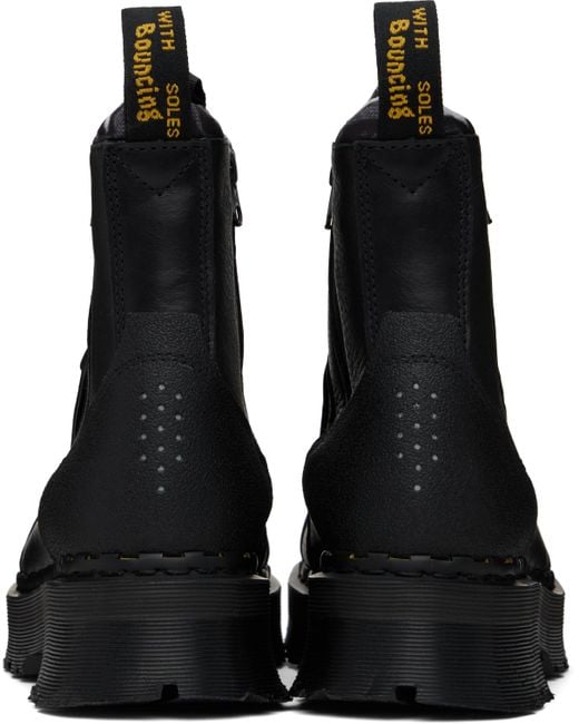 Dr. Martens Black 2976 Protect Leather Boots for men
