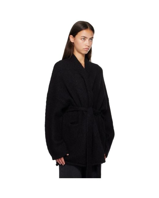 Lauren Manoogian Black Coto Cardigan