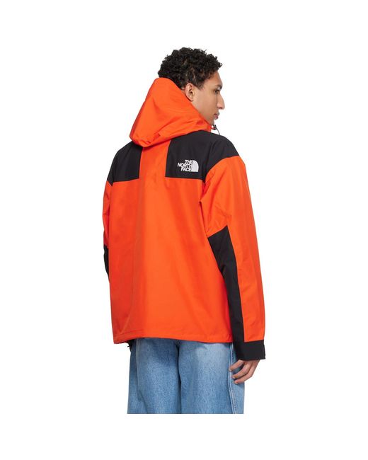 The North Face Orange Gore-Tex Mountain Jacket for men