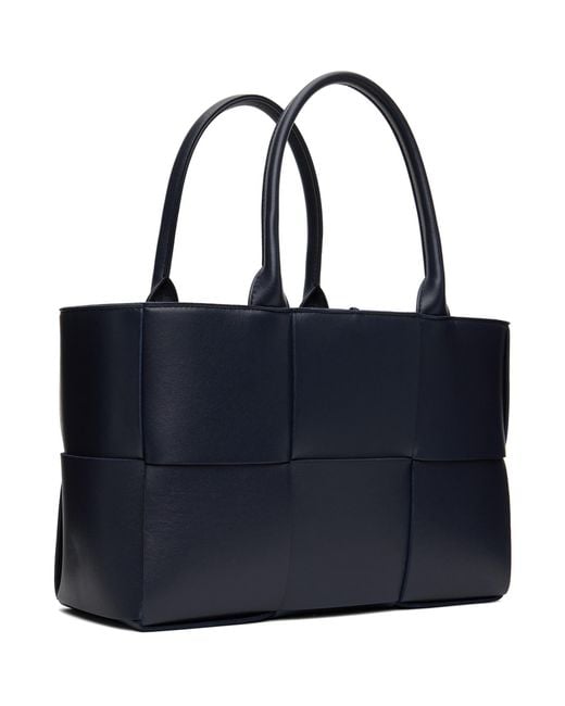 Bottega Veneta Blue Navy Small Arco Tote