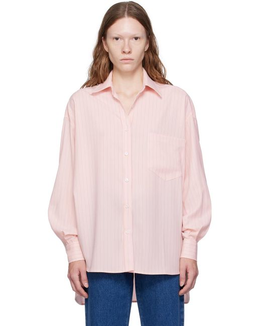 Frankie Shop Pink Georgia Shirt