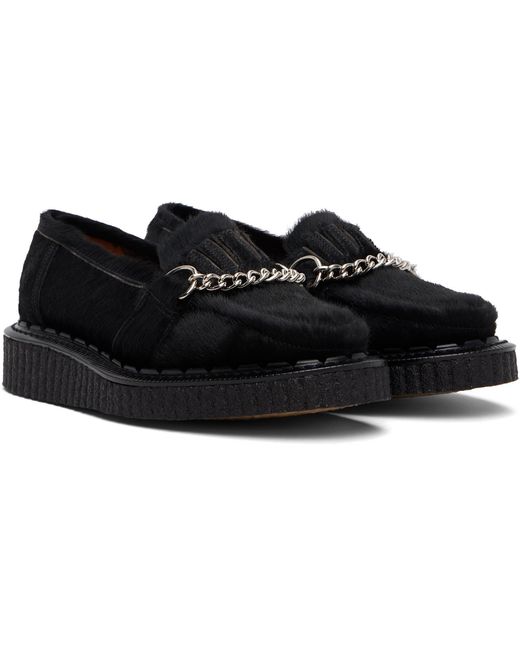 George Cox Black Buxton Loafers