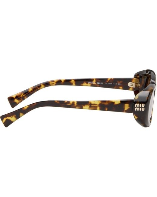Miu Miu Brown 'Rêverie' Sunglasses