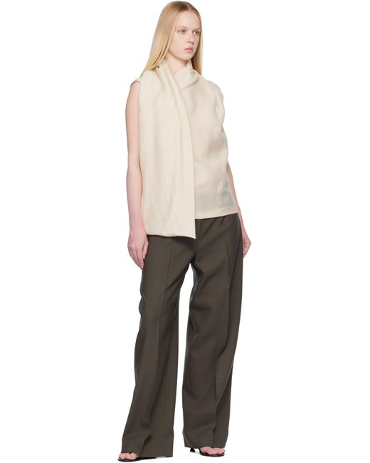 Totême Natural Off- Scarf Blouse