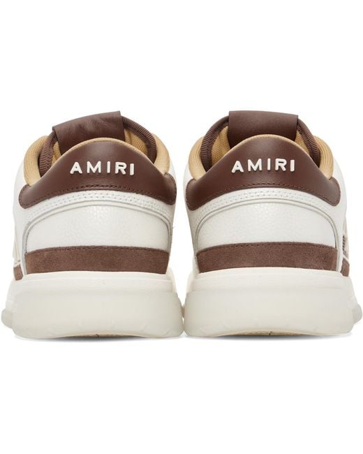 Amiri Black Pebbled Classic Low Sneakers for men