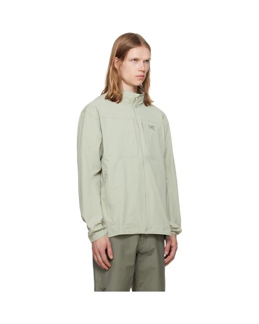 Arc'teryx Green Gamma Lightweight Jacket for men