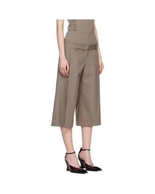 KNWLS Gray Jett Culottes Trousers