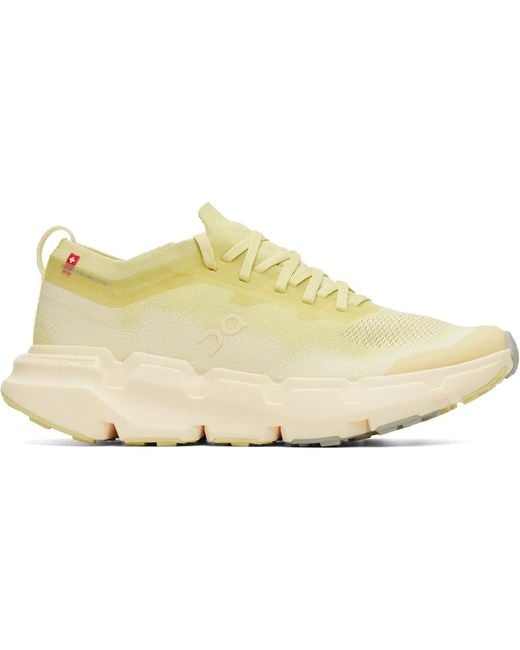 On Shoes Yellow Cloudsoma Sneakers