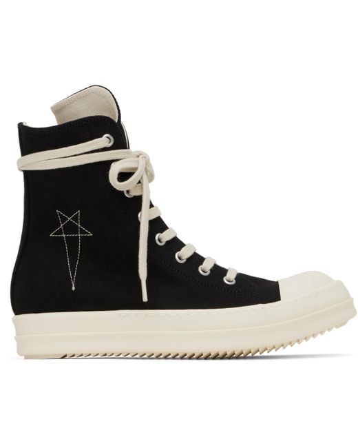 Rick Owens ブラック Hollywood スニーカー Black