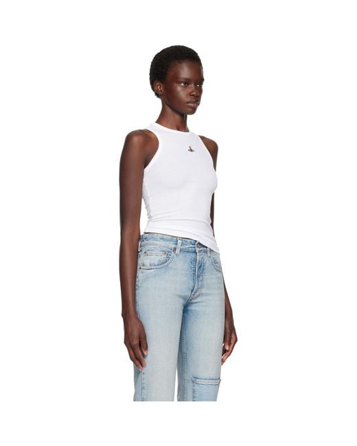 Vivienne Westwood Blue 90S Tank Top