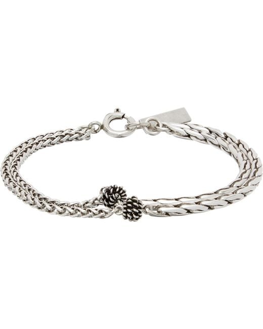 Isabel Marant Metallic Gb Bracelet for men