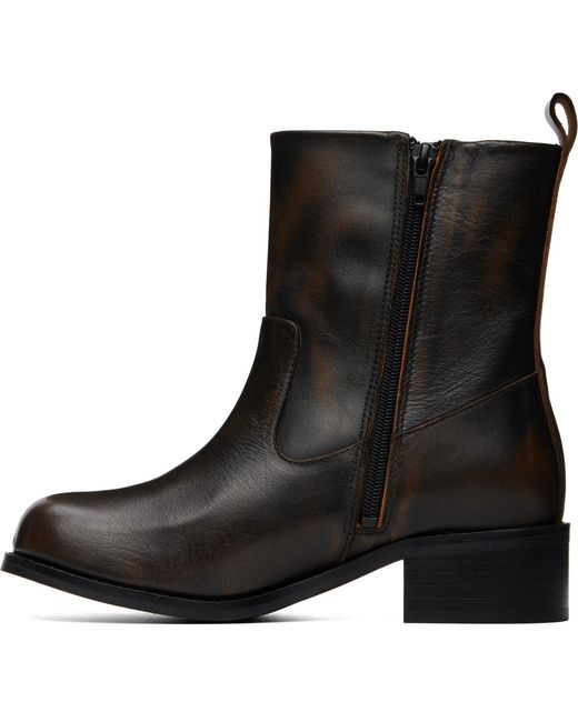 mfpen Black Protocol Ankle Boots