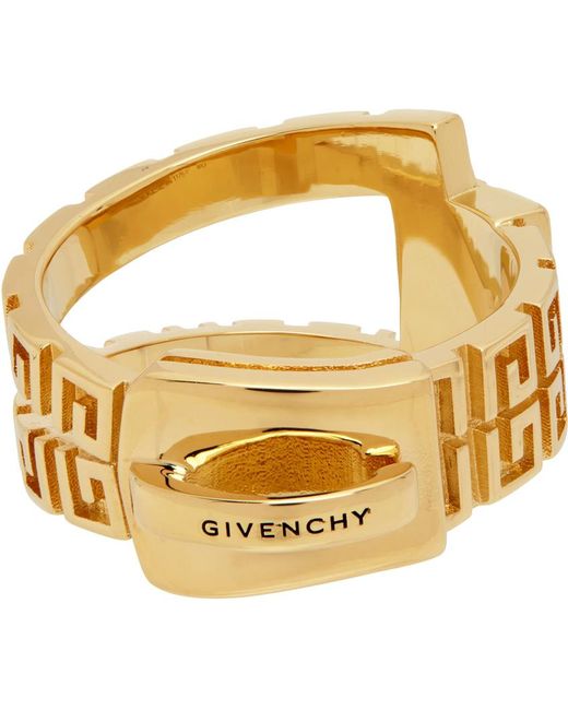 Givenchy G Zip Ring in Metallic for Men | Lyst