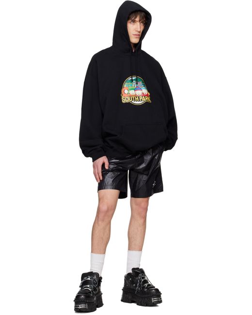 【VETEMENTS】ブラック South Park オーバーサイズ フーディ Vetements 'South Park' Oversized Hoodie in Black for Men | Lyst