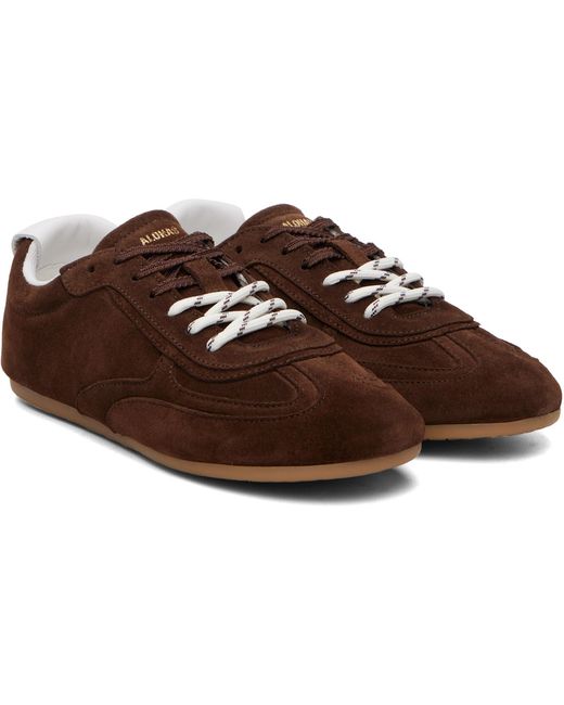 Alohas Brown Tb.24 Suede Leather Sneakers