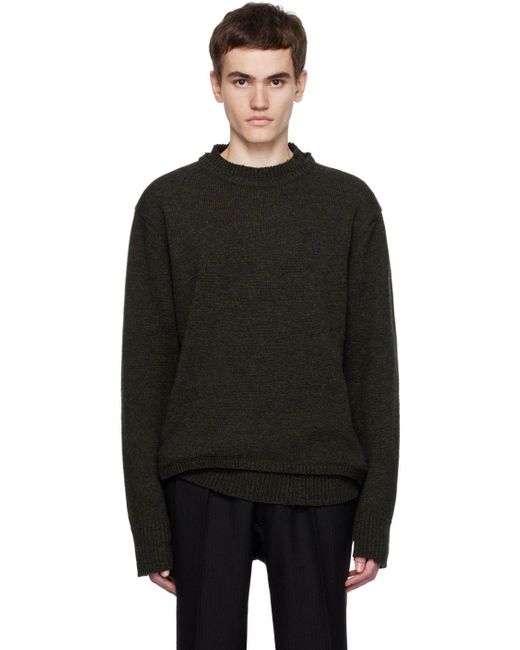 Margiela elbow hotsell patch sweatshirt