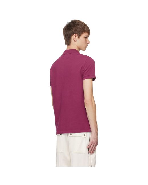 Tom Ford Pink Tennis Polo for men