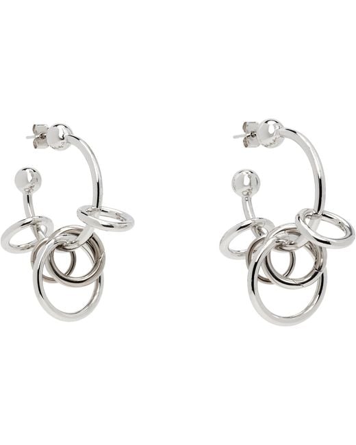 Justine Clenquet Metallic Harriet Earrings