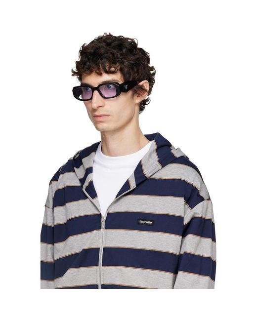 Prada Brown 'Prada Symbole' Sunglasses for men