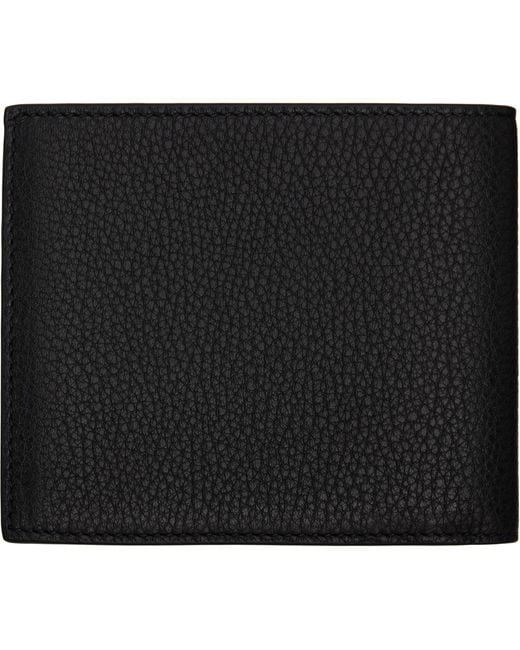Givenchy Black Grained Leather Wallet for men