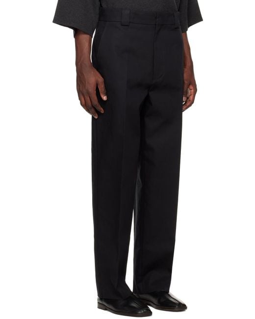 Fear Of God Black Relaxed Trousers for men