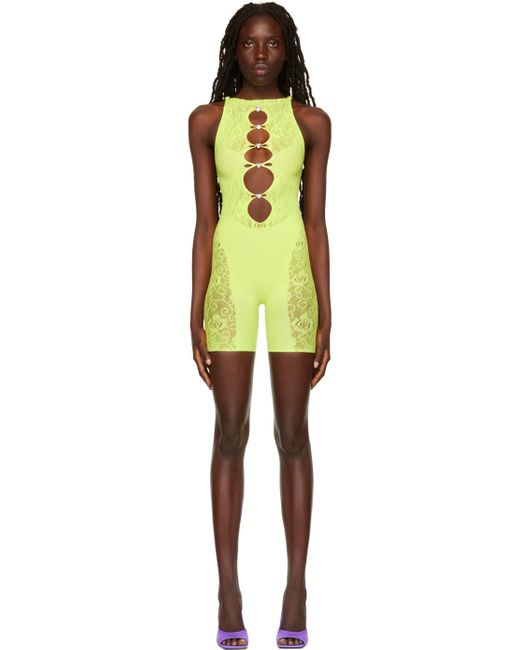 Poster Girl Synthetic Green Jetta Jumpsuit Lyst