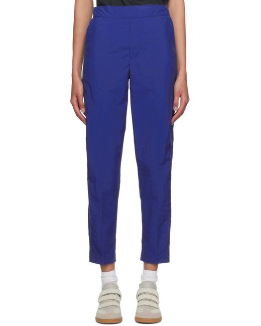 Maison Kitsuné Blue City Trousers