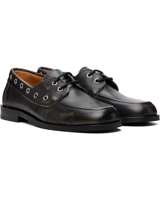 mfpen Black Scout Derbys for men