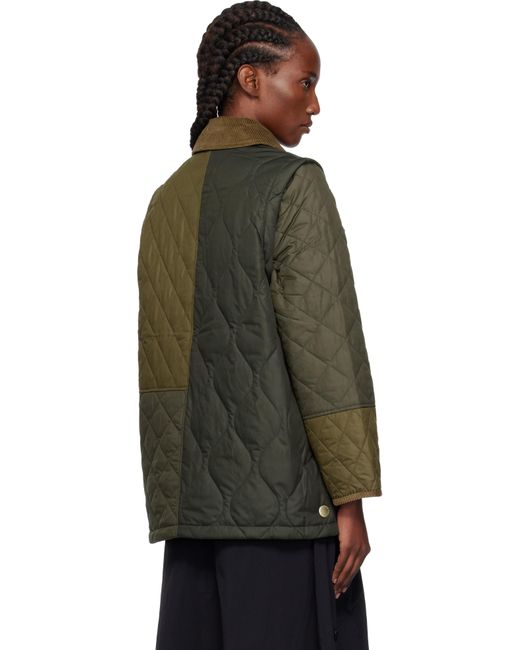 Barbour Green Lorrie Quilted Jacket