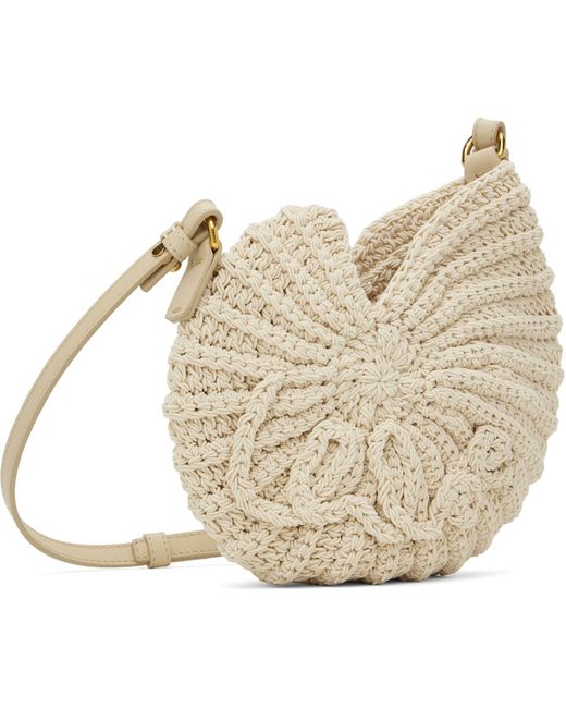 Chloé White Off- Sea Treasures Crossbody Bag