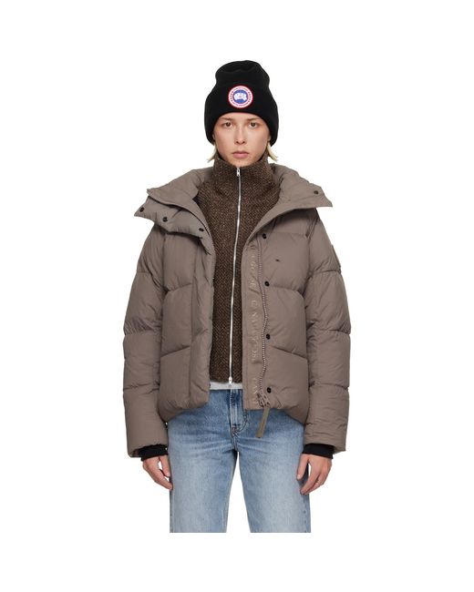 Canada Goose Brown Taupe Junction Down Jacket