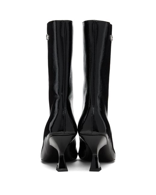 DIESEL Black D-Amber Tube 75 Boots