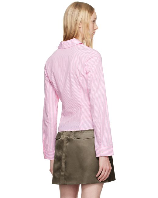 10/9終了SANDY LIANG Pink Papillon Shirt Sandy Liang Papillon Shirt in Pink | Lyst