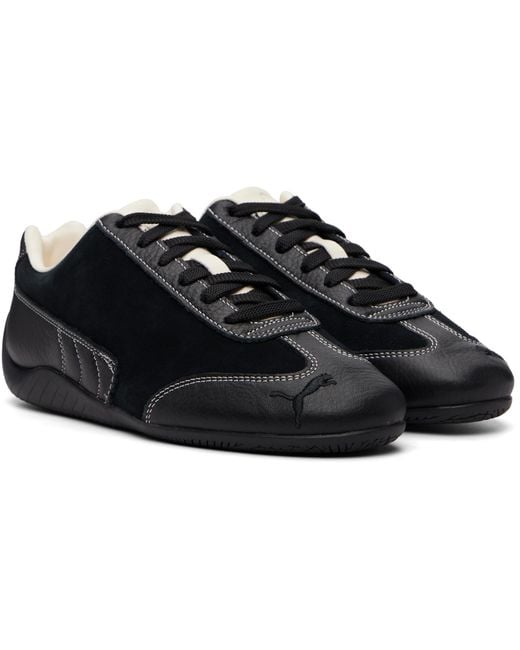 PUMA Black Speedcat Icons Sneakers for men