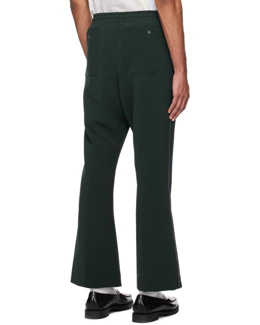 Pantalon de style western vert Needles pour homme en coloris Black