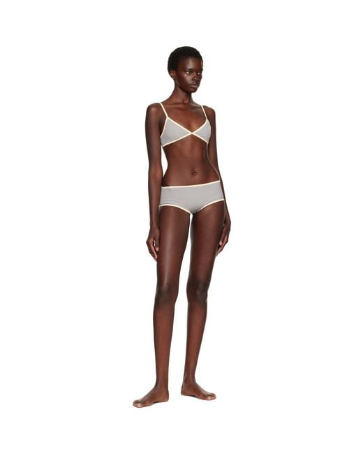 Belle Anna Brown Ophelia Bikini Top