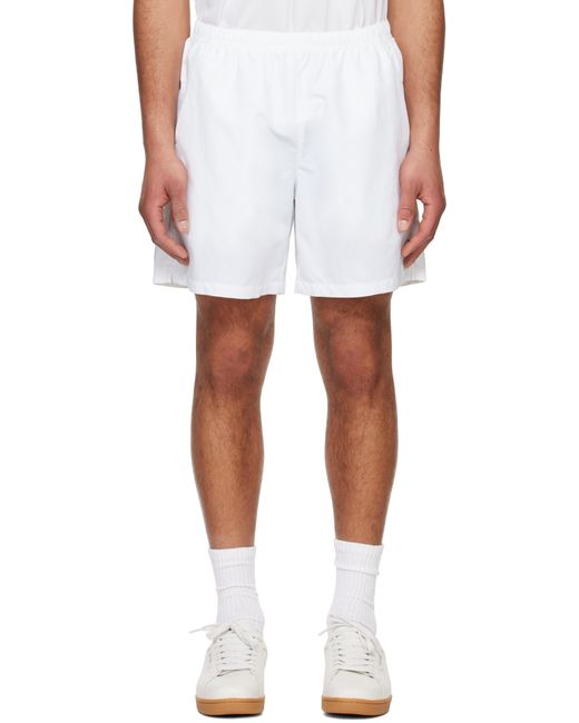 メンズ Fred Perry ホワイト On Court ショートパンツ White