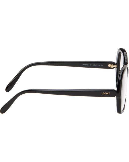 Lunettes Noires À Monture Étroite Loewe pour homme en coloris Black