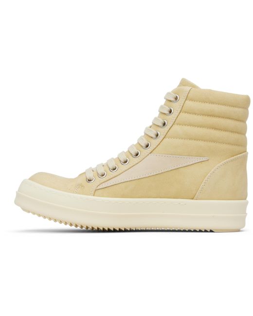 Rick Owens Black Hollywood Vintage High Sneaks Sneakers
