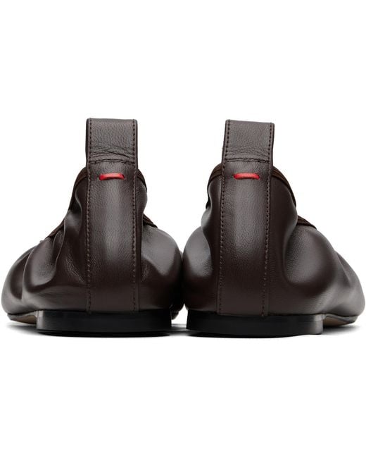 Aeyde Black Dex Ballerina Flats
