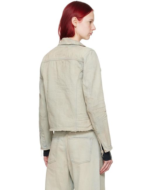 Blouson Bonny-S1 bleu et en denim DIESEL en coloris Natural
