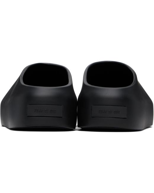 Fear Of God Black California 2.0 Slip-On Loafers for men