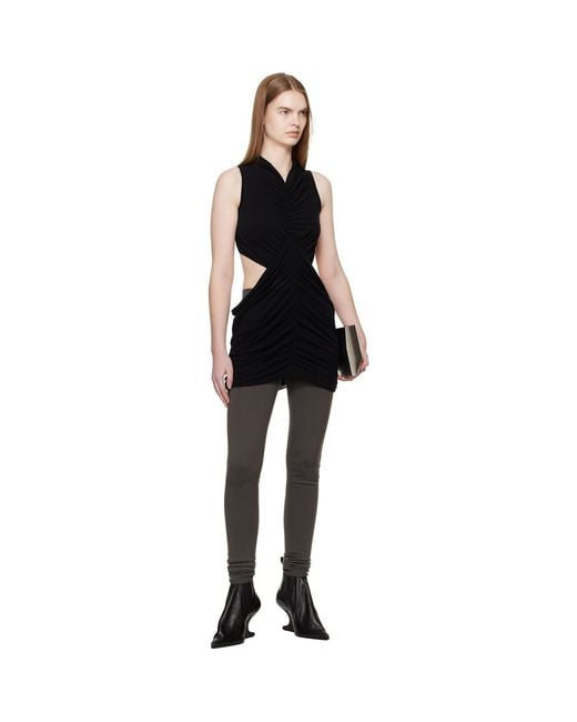 Rick Owens Black Temple Sunpeel Top