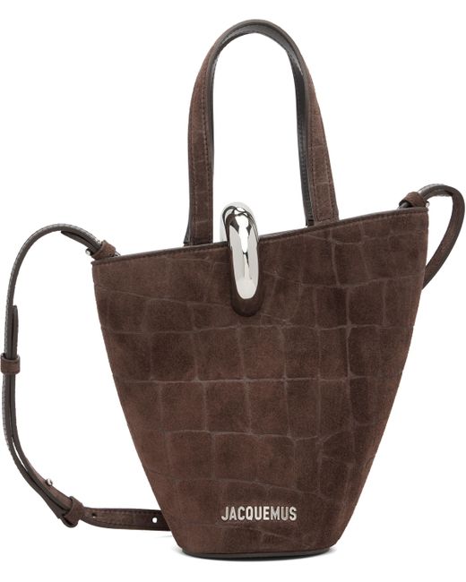 Jacquemus Brown 'The Small Bambola' Tote
